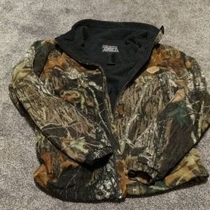 Sports Afield Camo Full Zip Fleece